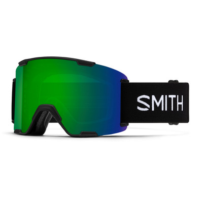 SMITH Stash XL - Snow Goggles - Black / ChromaPop Sun Green Mirror