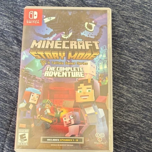 Minecraft Story Mode Complete Adventure Nintendo Switch Telltale Games