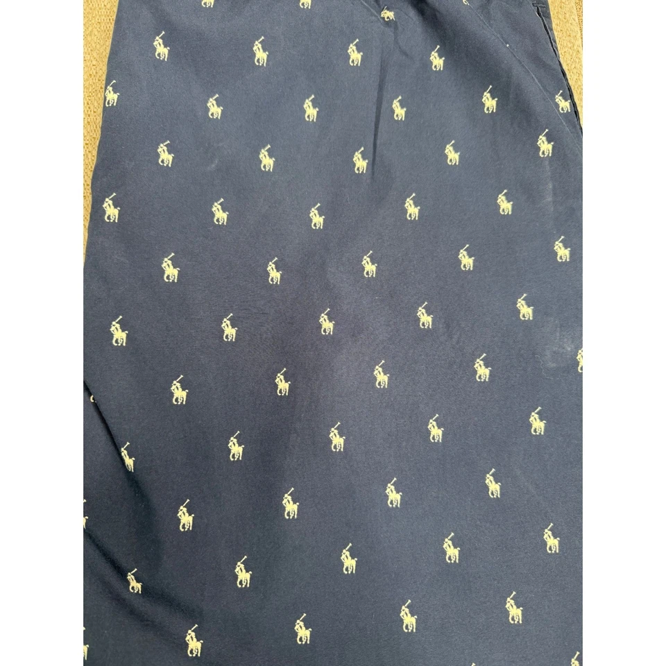 Lot 2 Polo Ralph Lauren Sleepwear 1XT Pajama Lounge Pants Black Blue Pony 2XL - Image 4 of 4