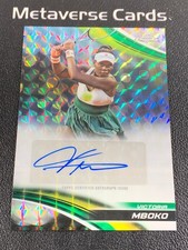 2025 Topps Chrome Tennis Geometric #CA-VMO Victoria Mboko Auto