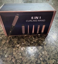 Wavytalk 5-in-1 Curling Wand Set