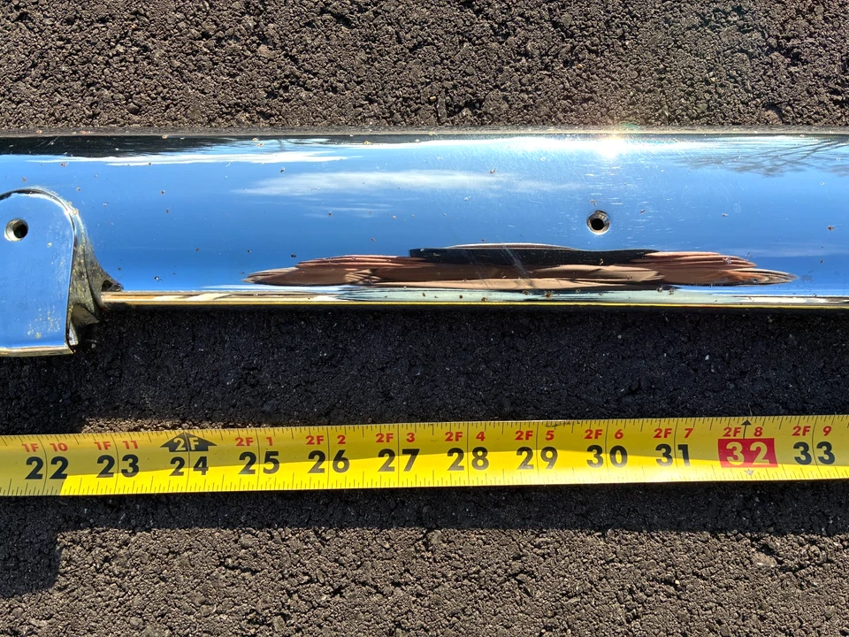 1963 1964 1965 FORD FALCON HARDTOP INTERIOR WINDSHIELD MOULDINGS TRIM SET 3PCS. Foto 4 de 4