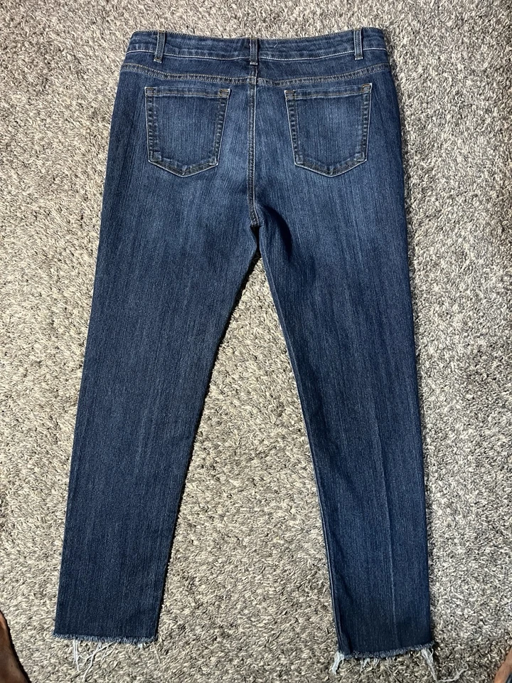 Jones New York Women’s Bleecker Skinny Jeans Classic Stretch Size 14 - Image 4 of 4