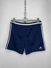Vintage 90s Adidas Navy Blue Soccer Football Athletic Trainers Shorts Size M