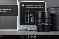 Leica M 50mm 1.4 Summilux 6bit 11728 (servizio 12.01.2026) IVA 19% FOTO-GÖRLITZ
