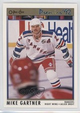 1991-92 O-Pee-Chee Premier Mike Gartner #164 HOF 0a4