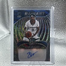 2021-22 Panini SpectraRadiant Signatures Ziaire Williams #RSI-ZWL Meta Prizm /25