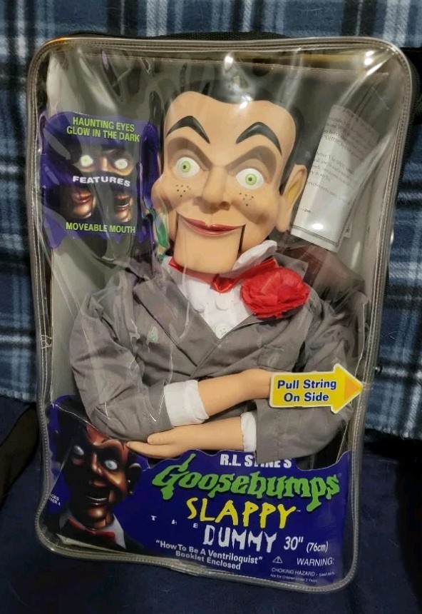 Toy Slappy Doll Ventriloquist Dummy Goosebumps Slappy The Dummy