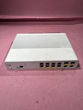 LOT OF 2 Cisco Catalyst 2960-C Series WS-C2960C-8PC-L 8-Port PoE Switch UNTESTED