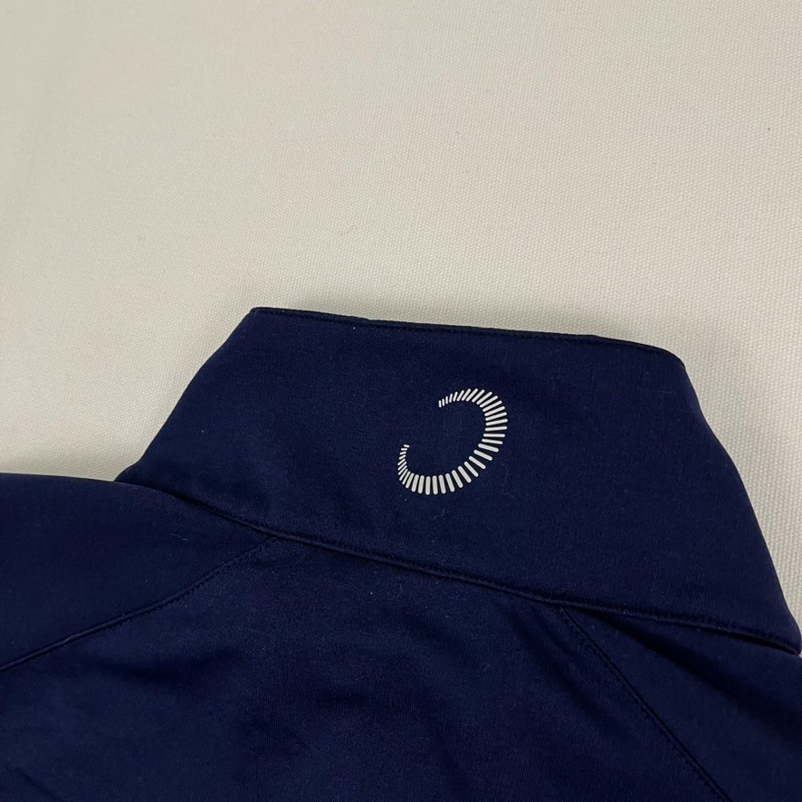 Zero Restriction Pullover Mens Medium Blue Performance Golf 1/2 Zip Jacket Sport