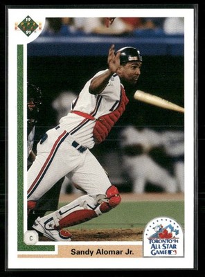 1991 Upper Deck Final Edition - Sandy Alomar Jr. #81F