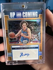 Josh Giddey Rookie Contenders Optic Orange auto /25 Up And Coming