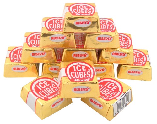 Albert's Chocolate Ice Cubes 100 Count Tray