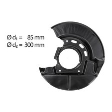AIC Abdeckblech Ankerblech f�r BMW 3er E30 Z1 Roadster vorne rechts 34111154242