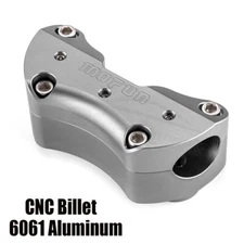 CNC Aluminum 1.25" Handlebar Bar Riser Top Clamp For Harley 2015-2024 Road Glide