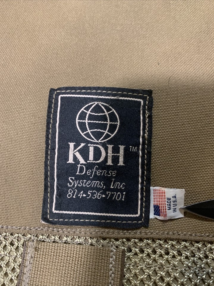 KDH Body Armor Plate Carrier Coyote M/L W 3A Soft Armor eBay