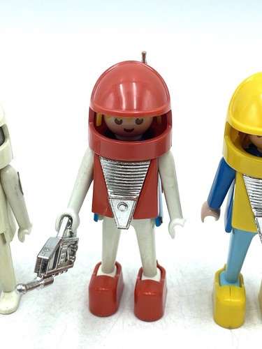Famo Space Space Rover Playmobil 3 Space Figure Vintage # AP - Picture 3 of 5