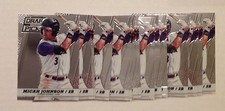 MICAH JOHNSON #42 White Sox 15 Count Lot 2013 Panini Prizm Perennial Draft Picks