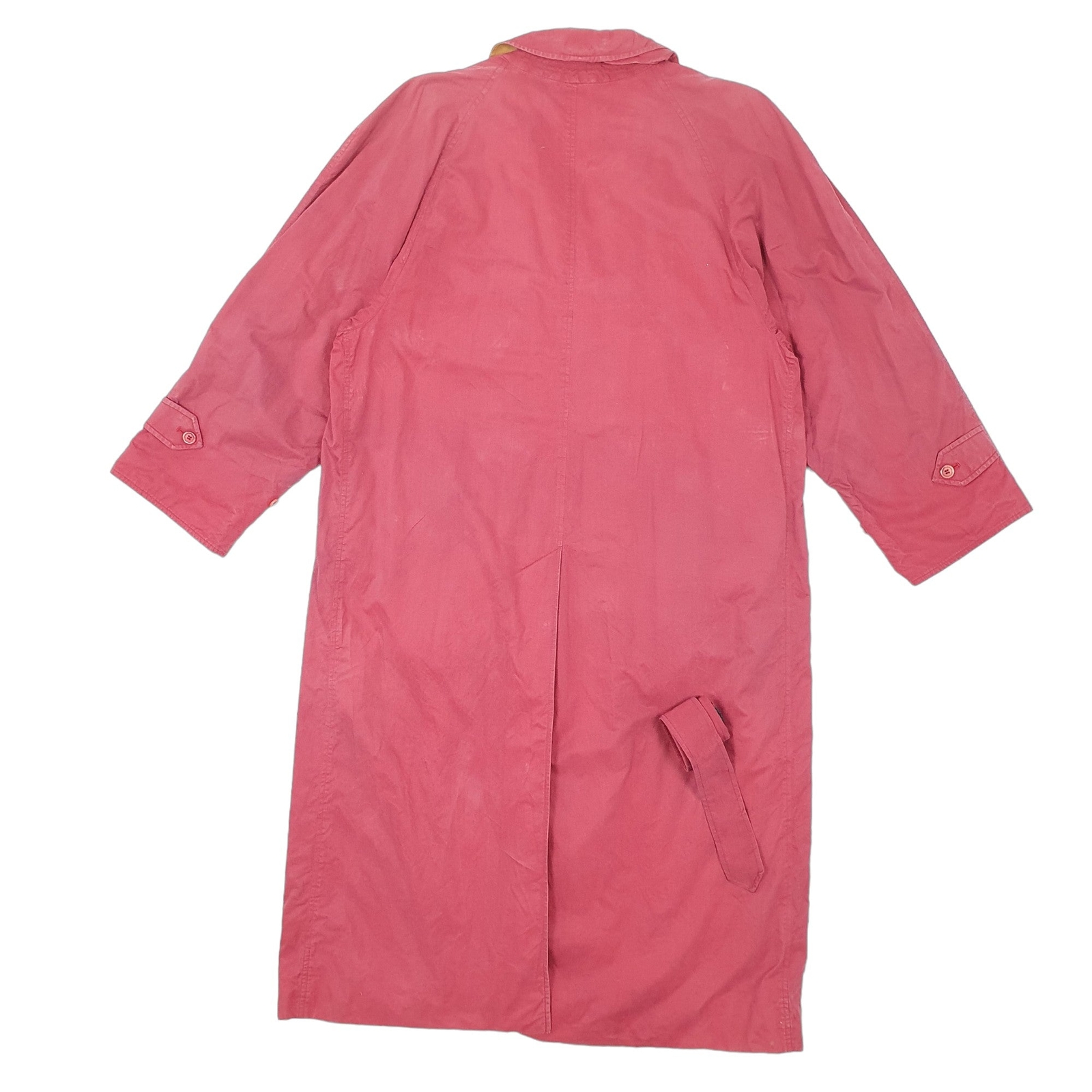 BURBERRY Trench Coat Vintage EKD Overcoat 1980s Coat Womens L image 3