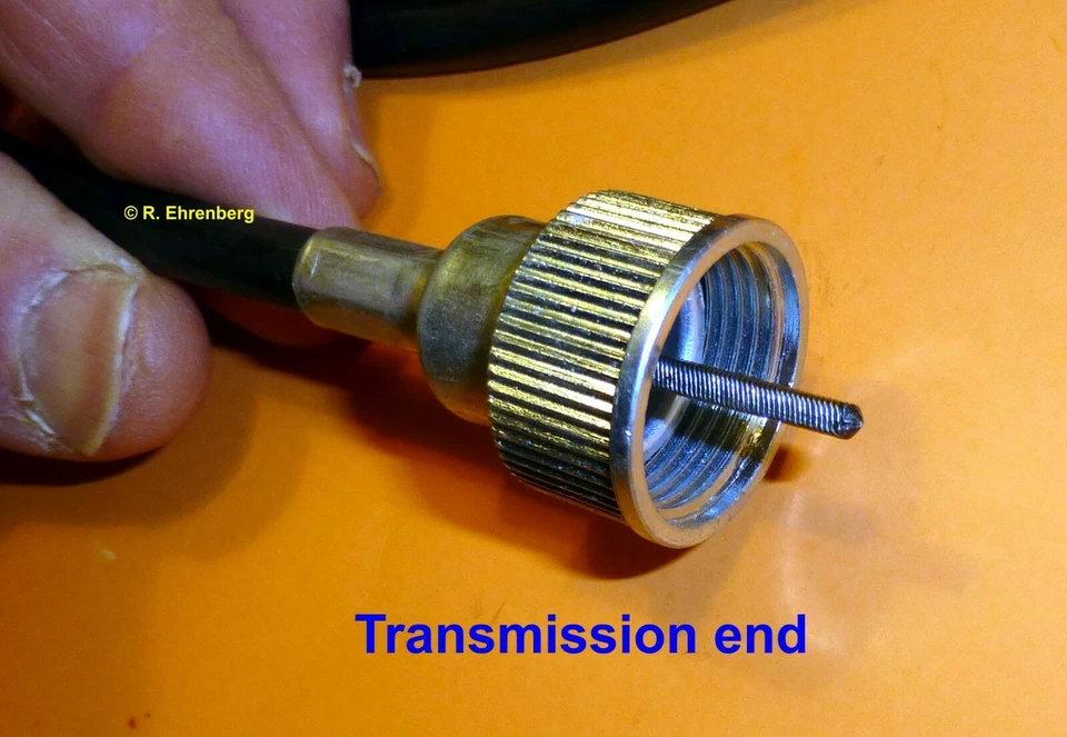 for Mopar B-Body 1968-'75 Speedometer Cable Plymouth Dodge Charger Satellite+ - Image 3 of 4