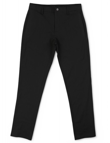 Ministry Of Supply Momentum Chino Mens 30 X 34 Slim Fit Black Casual Flat Front