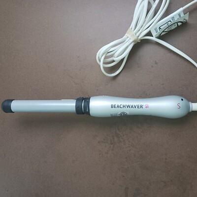 Beachwaver S1 1'' Ceramic Dual Rotating Curling Iron Black & Silver