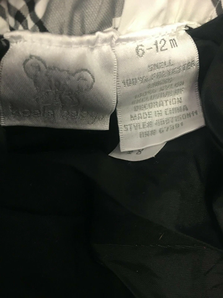 2 chapéus formais infantis com laços vermelhos e brancos para bebês meninas de 6 a 12 meses Koala  - Imagem 3 de 4