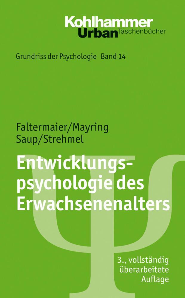 Thumbnail - Entwicklungspsychologie Des Erwachsenenalters - 9783170208582