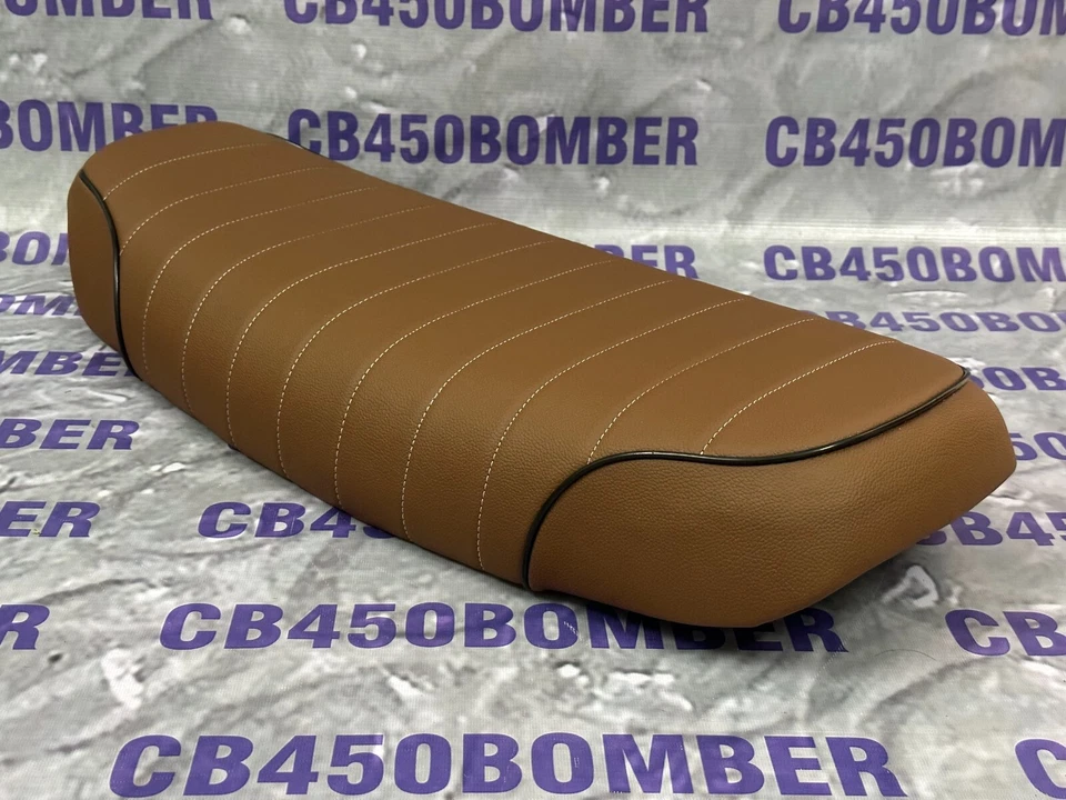 1973 To 1976 Honda CB 200 CB200 CB200T Twin low profile motorcycle seat new. - Image 3 of 4