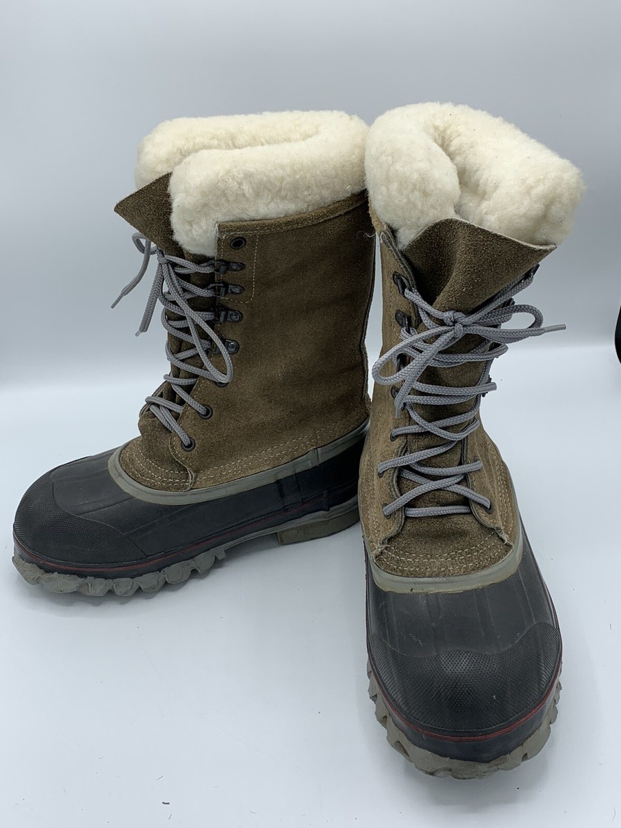 Vintage LaCrosse Fiberglass Shank Winter Boots Warm Size 5  display picture 1