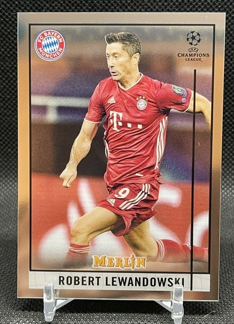Robert Lewandowski 2020 Topps Merlin Chrome