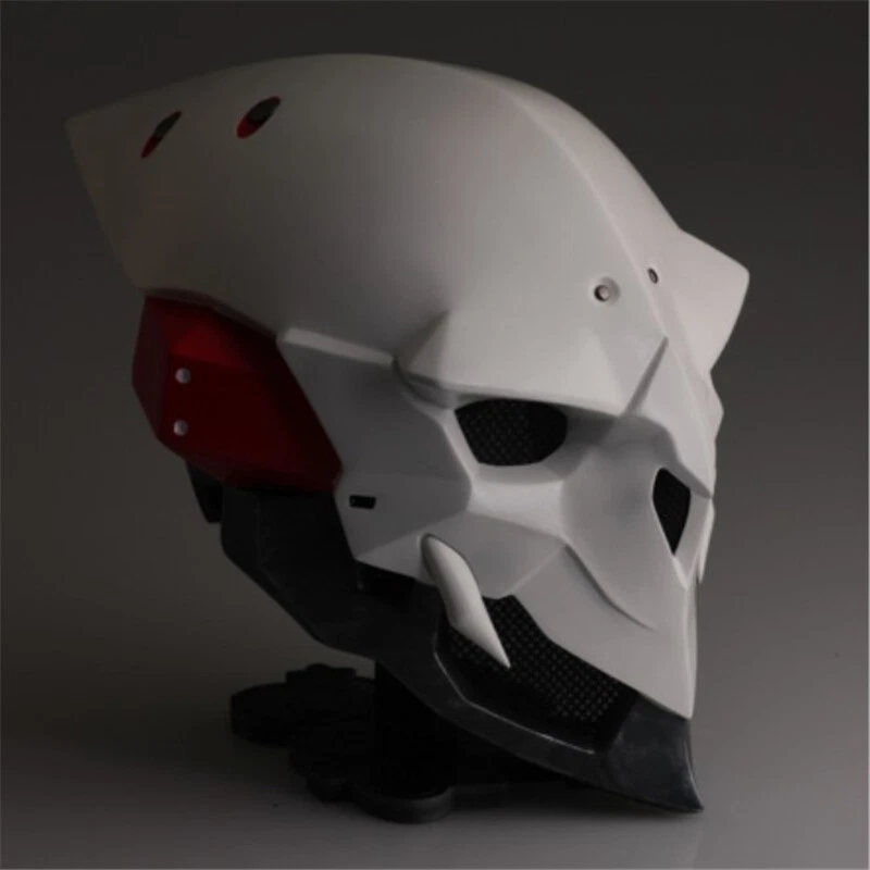 Overwatch Reaper Gabriel Reyes Vampiro Drácula Casco Máscara Juegos con disfraces Accesorios Foto 3 de 4