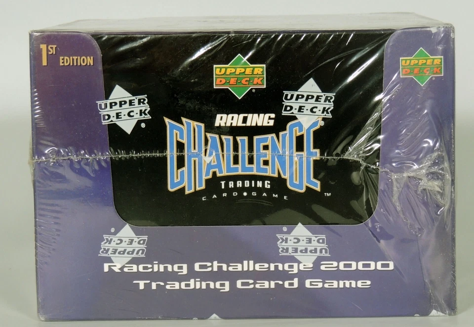 Upper Deck Racing Challenge 2000 Trading Card Game 1st Edition Sealed Box - Image 2 of 4