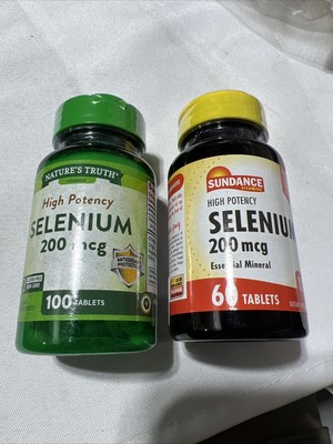 Nature'S Truth  Sundance Selenium Tablets 100/60 Tabs 2/pk Asst 12/24 Exp