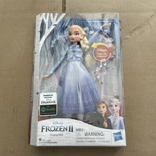 NEW Hasbro E6852 Disney Frozen II 2 SINGING ELSA Fashion Doll into the unkown