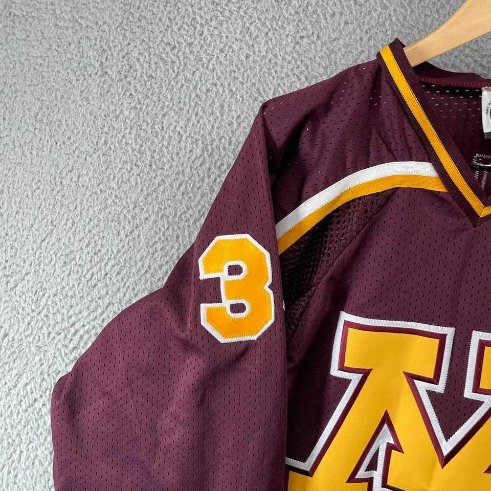 Vintage 90s Minnesota Gophers Hockey Jersey Spellout K1 Mens XL NCAA Pliam #34 - Image 2 of 4