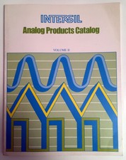 1970s Intersil Analog Products Catalog- Vol. II EX condition