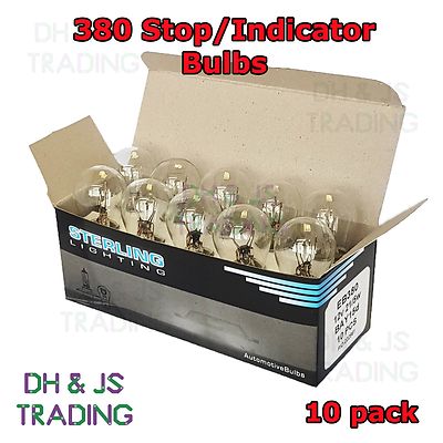 Fits Ford S-Max (05-14) - 10 x 380 Rear Brake Bulbs Tail Light Bulb Stop 12V