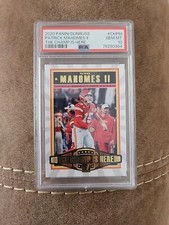 2020 Panini Donruss Optic Patrick Mahomes Prizm The Champ is Here #CH-PM PSA 10