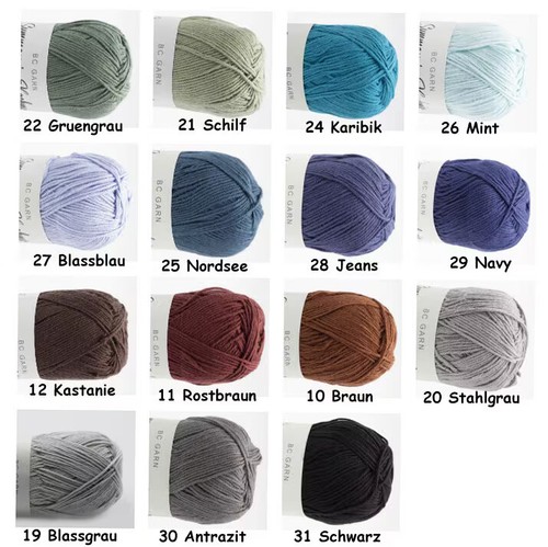 BC Garn SUMMER IN KASHMIR organic cotton yarn- 50 gr / 1.8 oz - 165m / 180 yards - Picture 6 of 37