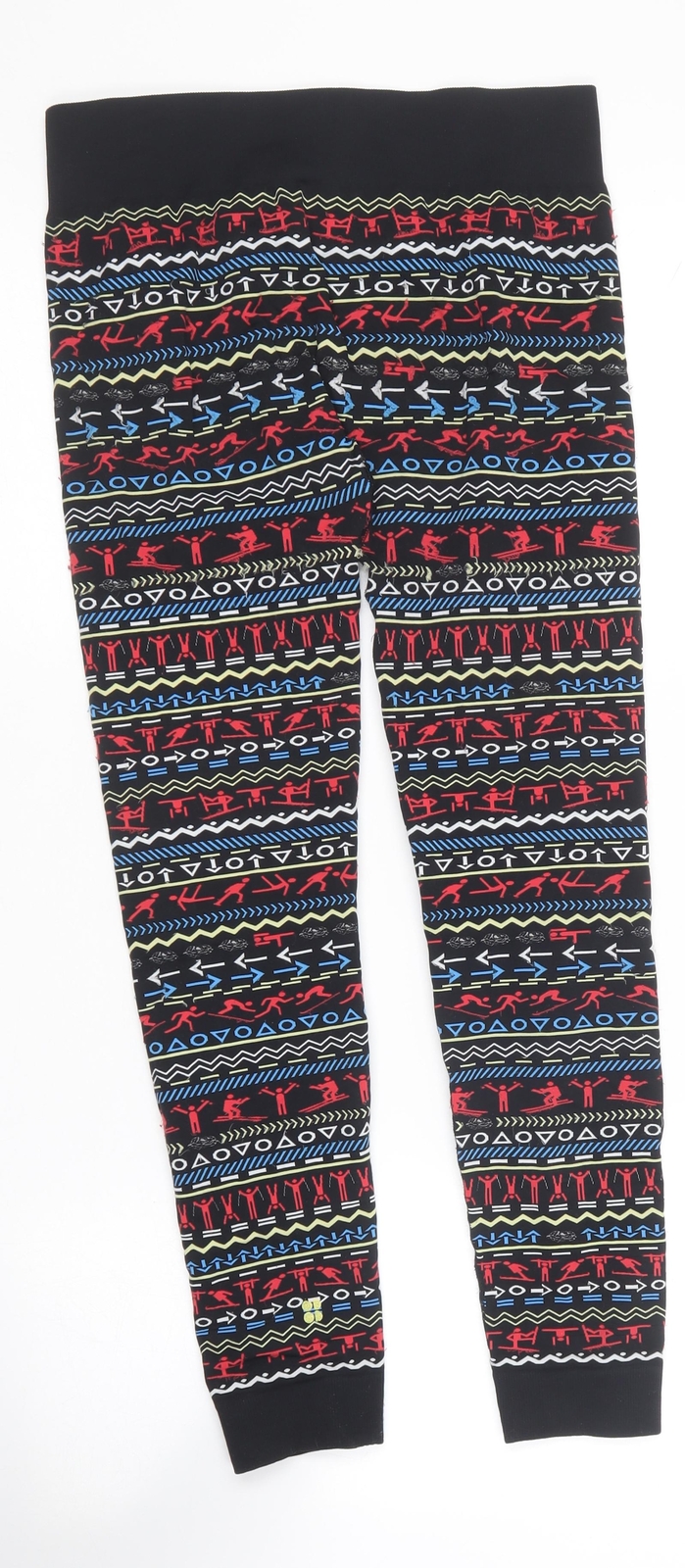 Womens Multicoloud Polyester Blend Compression Le… - image 2