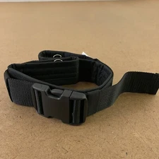 FASITE Adult One Size Black Woven Adjustable 2" Wide Work Belt New