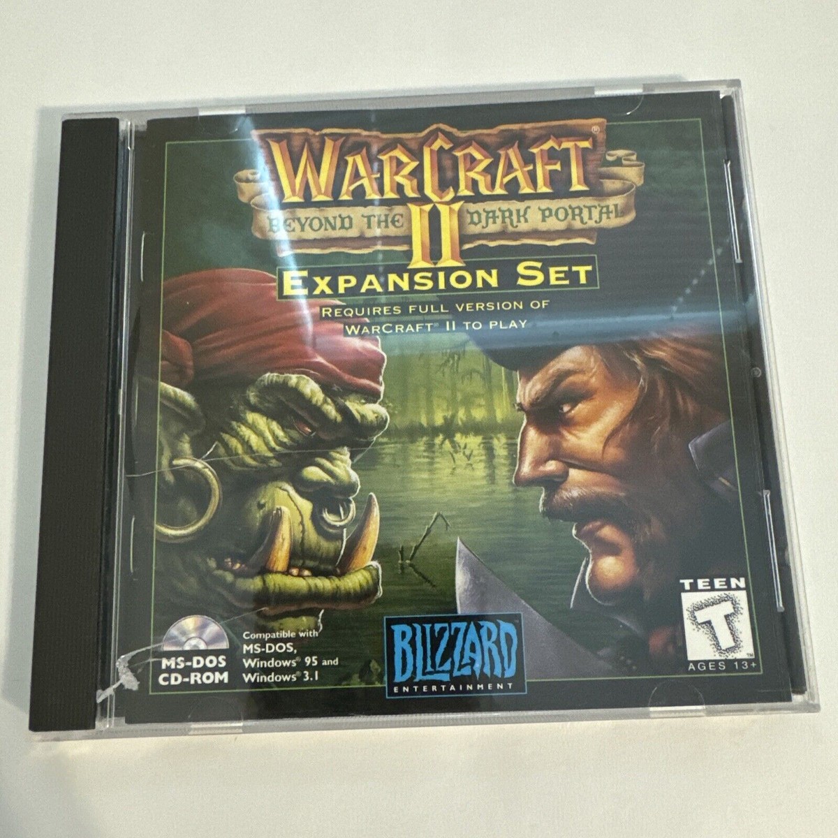 ウォークラフト2 win95版 WARCRAFT II Beyond The Dark Portal Expansion Set for PC MS-DOS