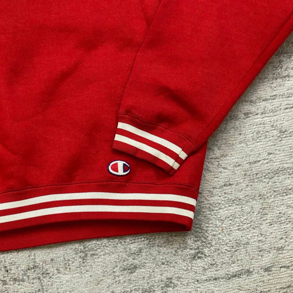 Suéter Vintage Champion Products Inc Atlanta Braves Adulto Extra Grande Rojo Años 60 Foto 2 de 4