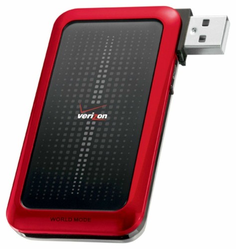 ZTE AD3700 Verizon Global USB Modem EDGE HSPA EV-DO Worldwide Internet Access - 第 1/1 張圖片