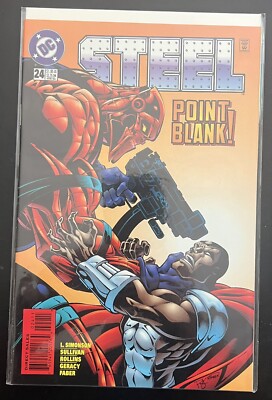 STEEL #24 John Henry Irons Superman DC Comics 1996 Comic Book