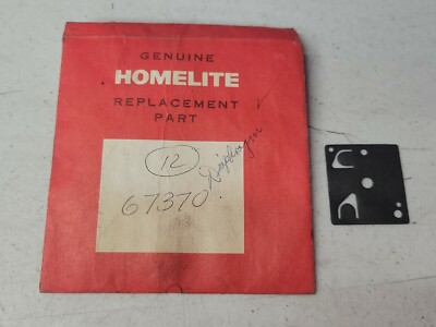 #ad Homelite 67370 Fuel Pump Diaphragm for Chainsaws $6.99