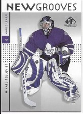 2002-03 SP Game Used MIKAEL TELLQVIST New Grooves rookie card #103