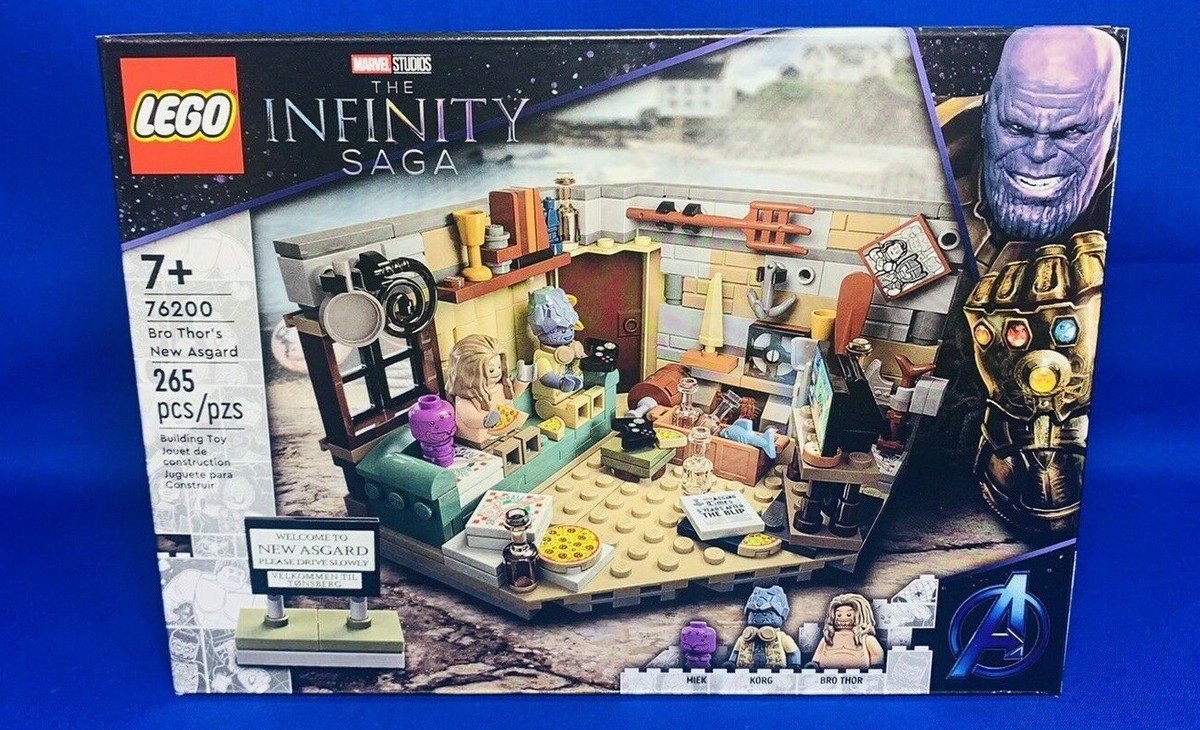 LEGO 76200 Bro Thor's New Asgard Marvel Studios The Infinity Saga