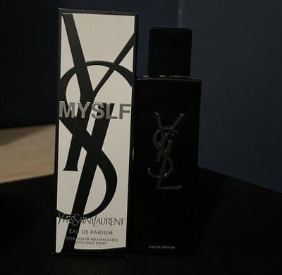 YSL Myself Eau De Parfum 2 OZ Spray Men. used with Box The Bottle Is 90% Full.